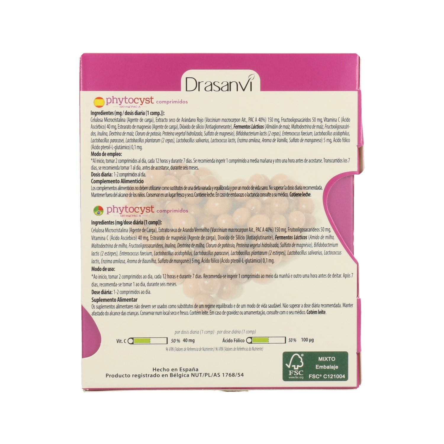 Drasanvi Phytocyst Arándano Probióticos 30cap