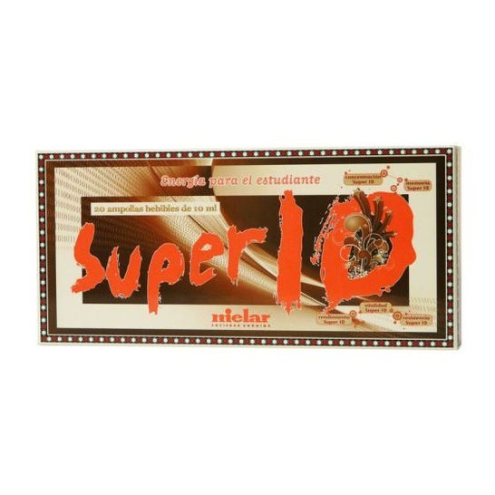 Mielar Super-10 20 Ampollas