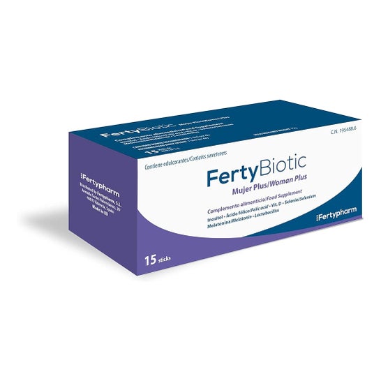 Fertybiotic Mujer Plus 15 Sticks
