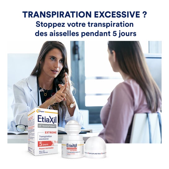 Etiaxil Detranspirante Extreme Pieles Normales Roll-On 2x15ml