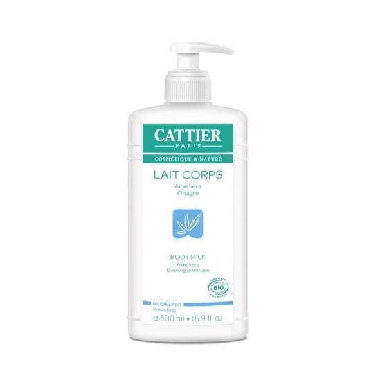 Cattier Leche Corporal Modeladora Aloe Vera y Onagra BIO 500ml