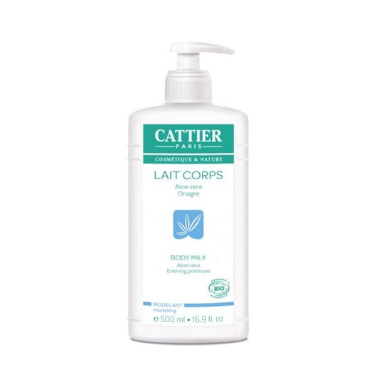 Cattier Leche Corporal Modeladora Aloe Vera y Onagra BIO 500ml