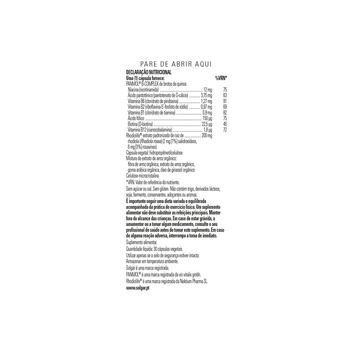 Solgar Ultimate Calma Diaria 30vcaps