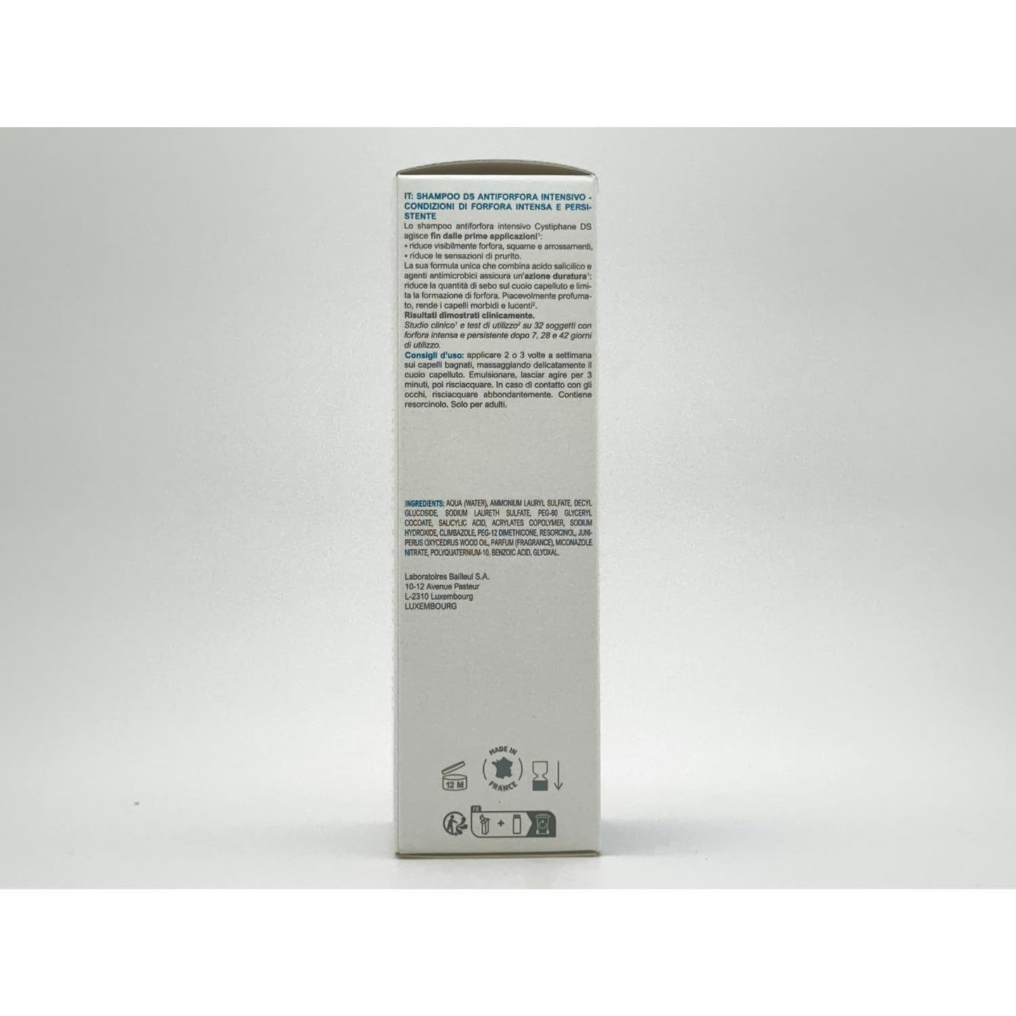 Biorga Cystiphane Champú Anticaspa Intensivo Ds 200ml