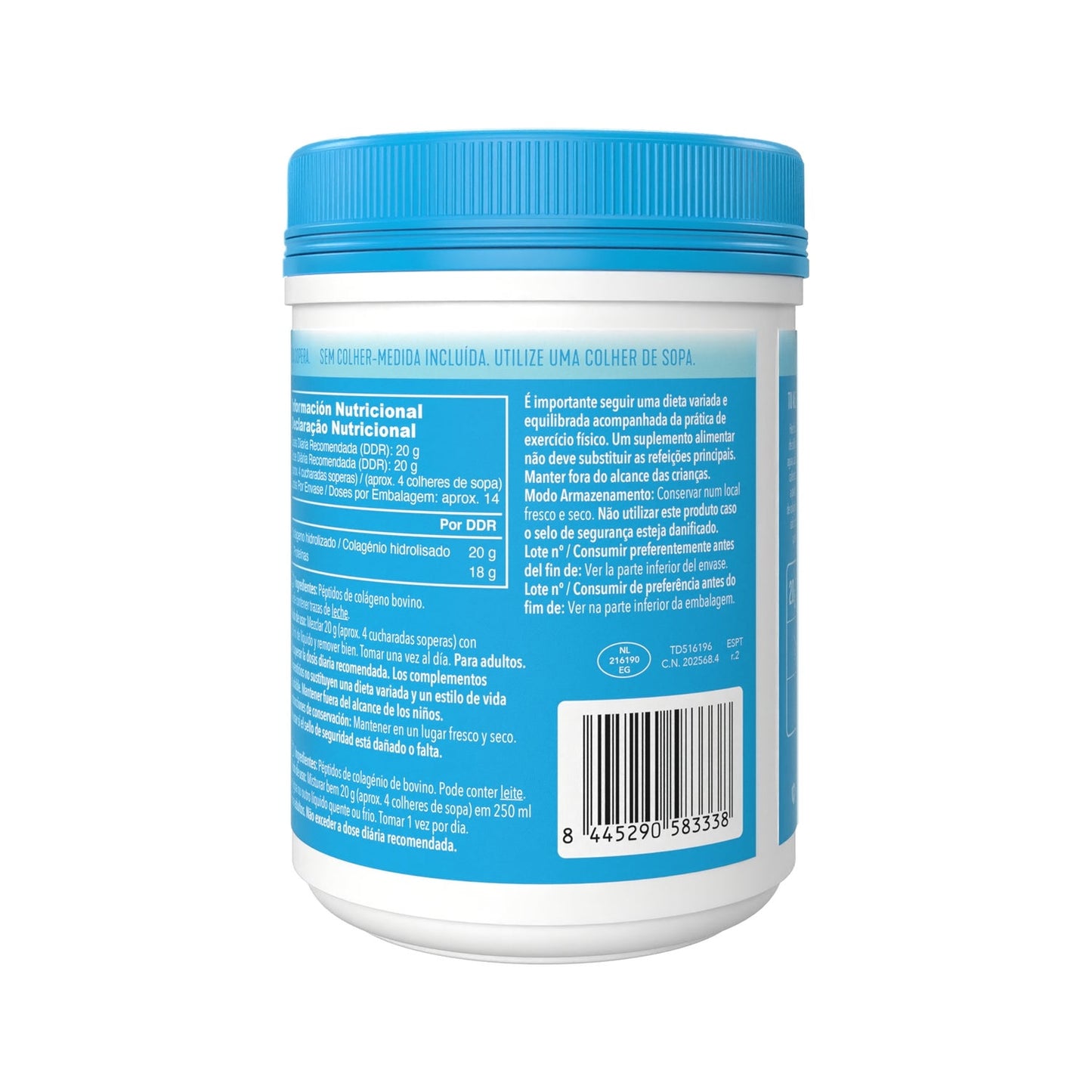 Vital Proteins Collagen Peptides Péptidos de Colágeno Sin Sabor 284g