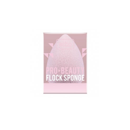 Wibo Esponja de Maquillaje Microfibra Pro Beauty Flock Sponge 1 ud