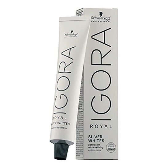 Schwarzkopf Professional Tinte Igora Royal Absolutes Silverwhite Matizador 60ml