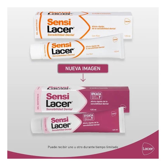 Lacer SensiLacer Sensibilidad Dental Gel Dentífrico con Flúor 125ml