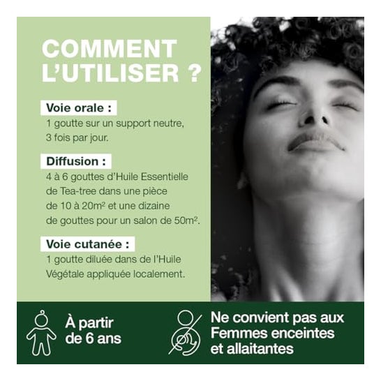 Pranarôm Aceite Esencial de Árbol de Té 10ml