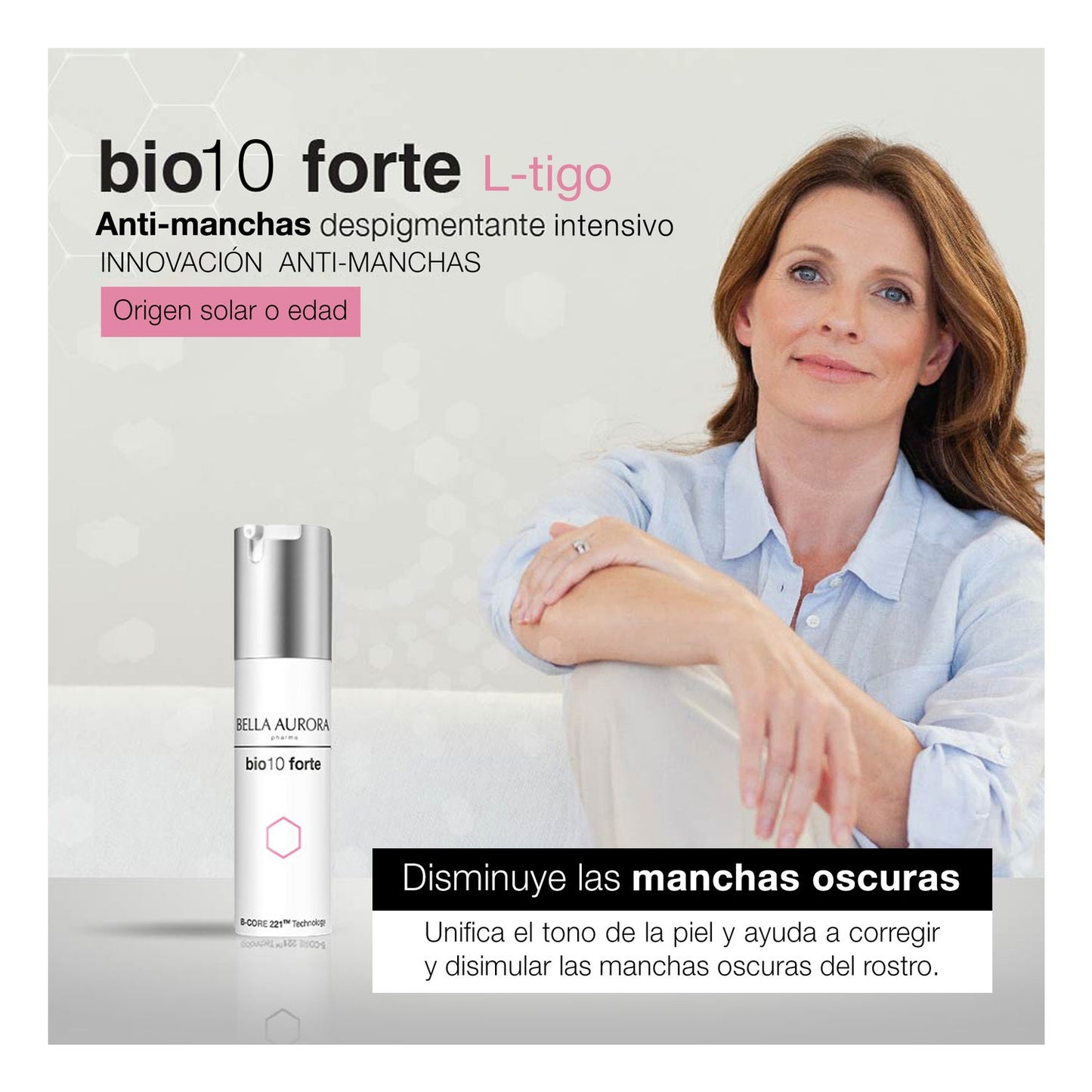 Bella Aurora Bio10 Forte L-Tigo Tratamiento Despigmentante 30ml