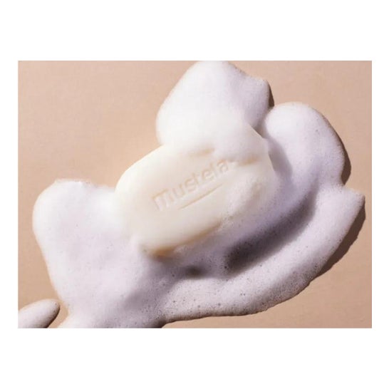 Mustela Jabón Sobregraso al Cold Cream Nutriprotector y Cera de Abeja BIO 100g
