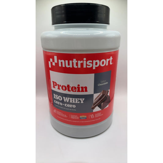 Nutrisport Protein Iso Whey Cero-Cero Chocolate 900g