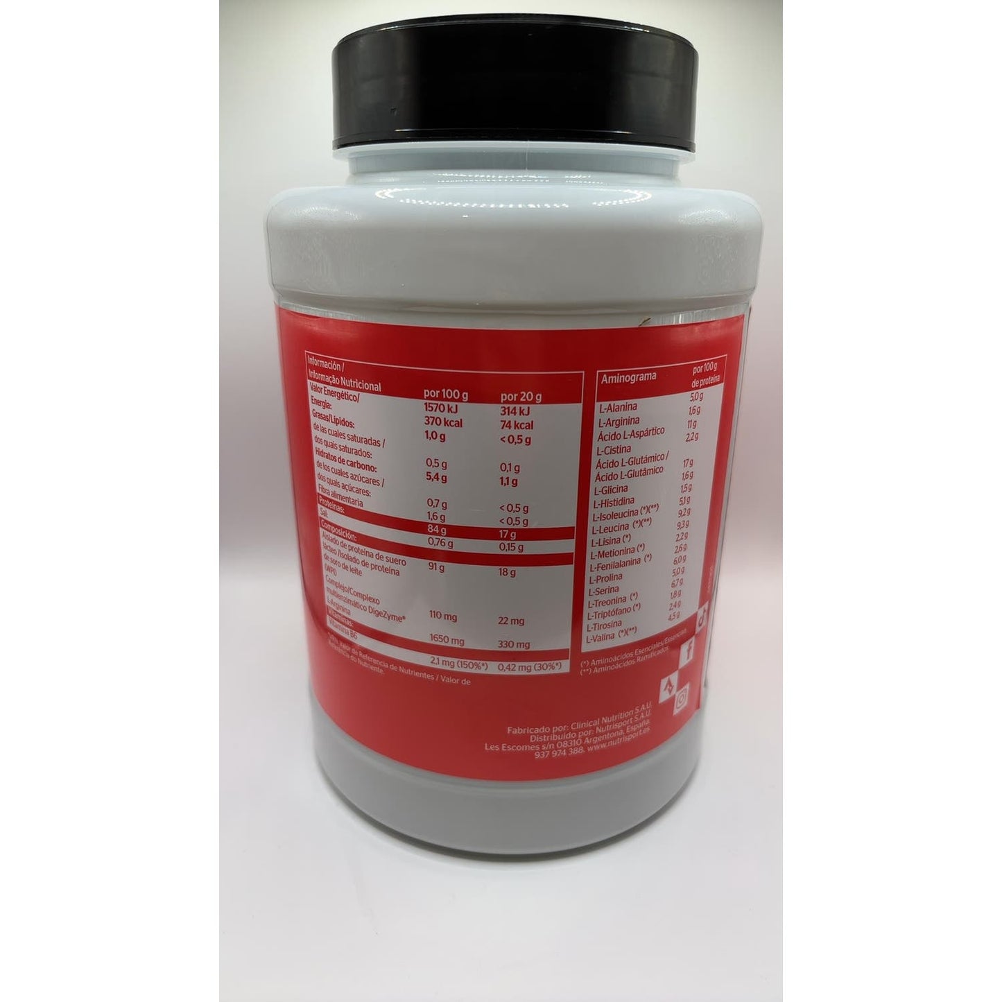 Nutrisport Protein Iso Whey Cero-Cero Chocolate 900g