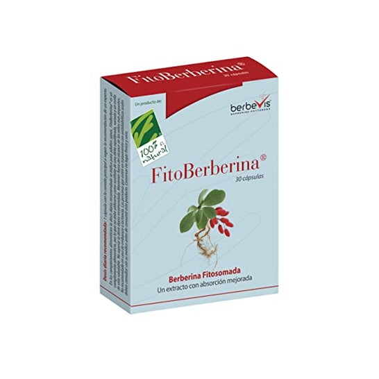 100% Natural FitoBerberina 30caps
