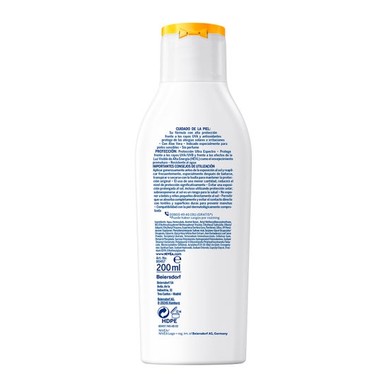 Nivea Sun Sensitive Antialergias Solares SPF50+ 200ml