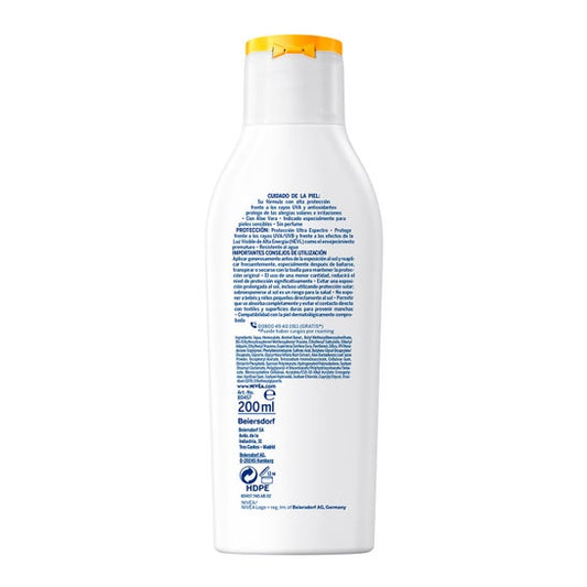 Nivea Sun Sensitive Antialergias Solares SPF50+ 200ml