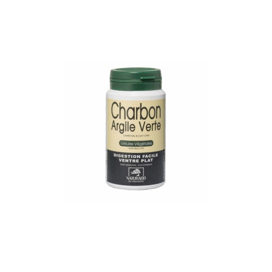 Arcilla Verde de Carbón Vegetal Naturado 120 caps