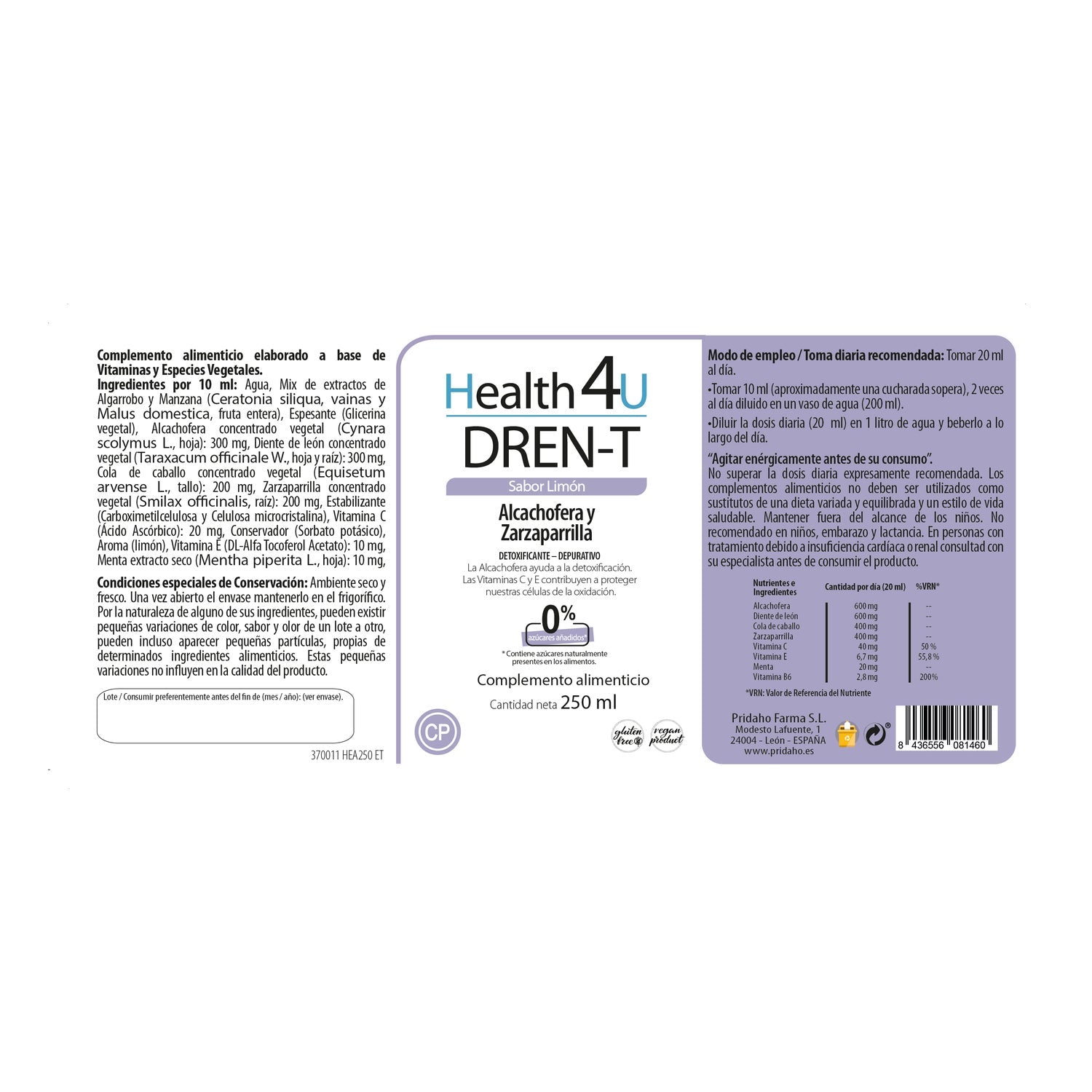 H4 U Dren-T 250 ml