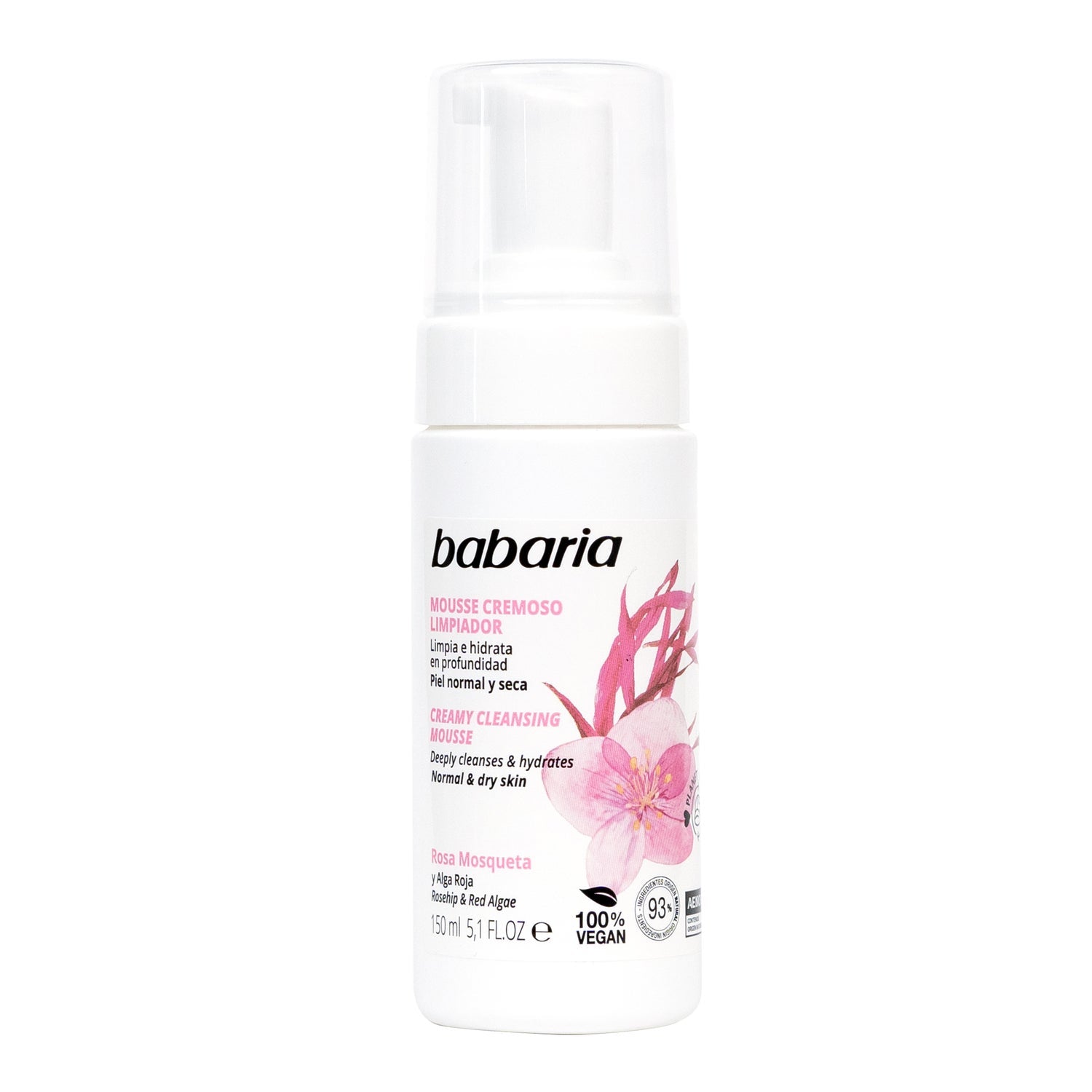 Babaria Leche Limpiadora Rosa Mosqueta 150ml