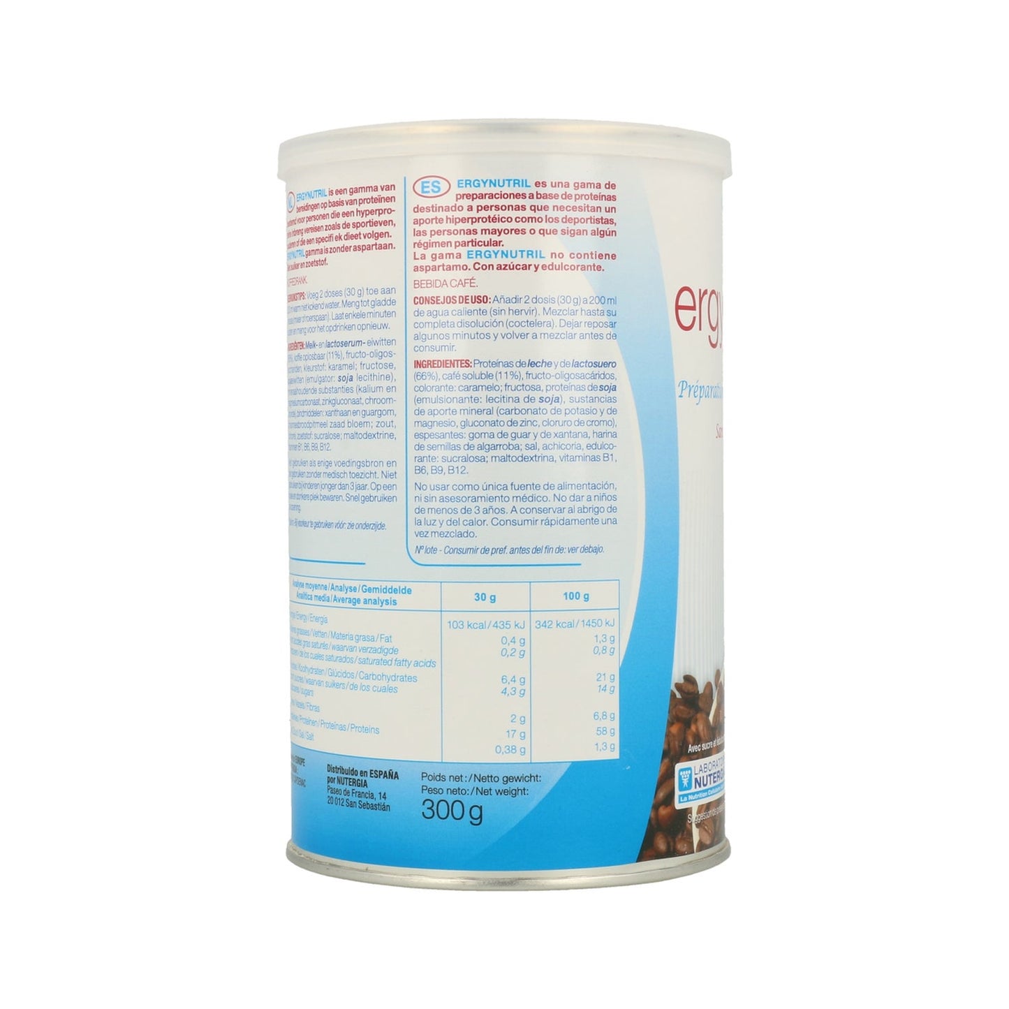 Nutergia Ergynutril Café 300g