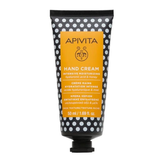 Apivita Crema de Manos Intensiva con Ácido Hialurónico y Miel 50