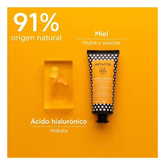 Apivita Crema de Manos Intensiva con Ácido Hialurónico y Miel 50