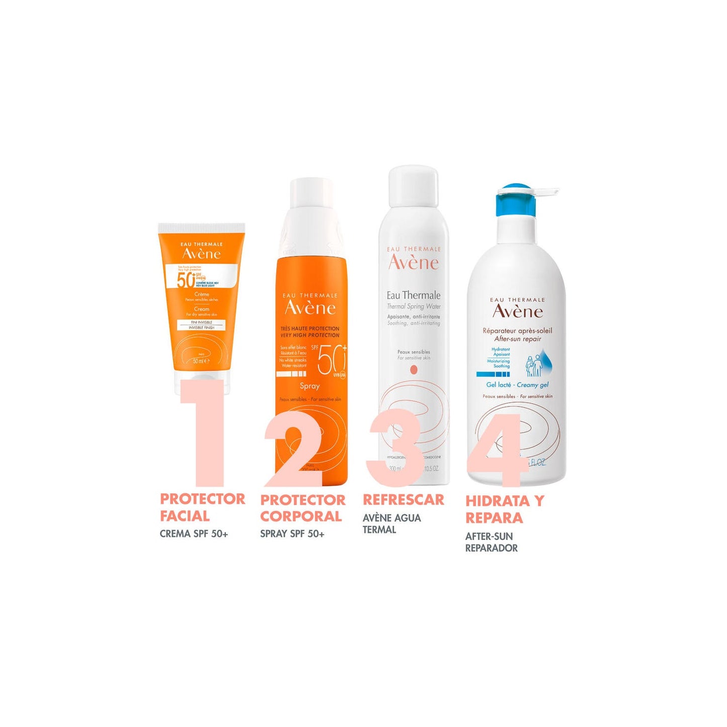 Avène Crema Solar Muy Alta Protección SPF50+ Piel Seca 50ml