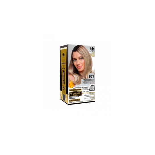 TH Pharma V-Color Tinte Nº 901 Rubio Platino Ceniza