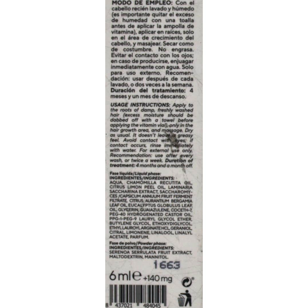 Moncho Moreno Hair Parachute 12x6ml