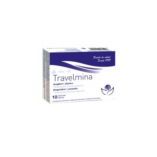 Herbetom Travelmina 10 cápsulas