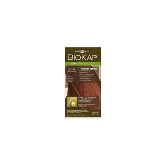 Biokap Tinte 8.65 Delicado Rojo Tiziano 140 ml