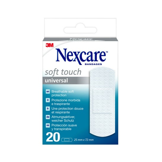 Nexcare® Soft Apósitos 19x76 Mm 20 Uds
