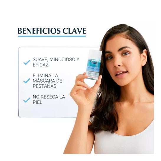 Eucerin DermatoClean Desmaquillante Bifásico Ojos 125ml