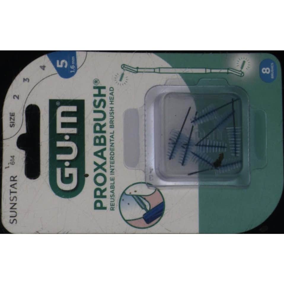 GUM® recambio 614 Proxabrush cónico 8uds