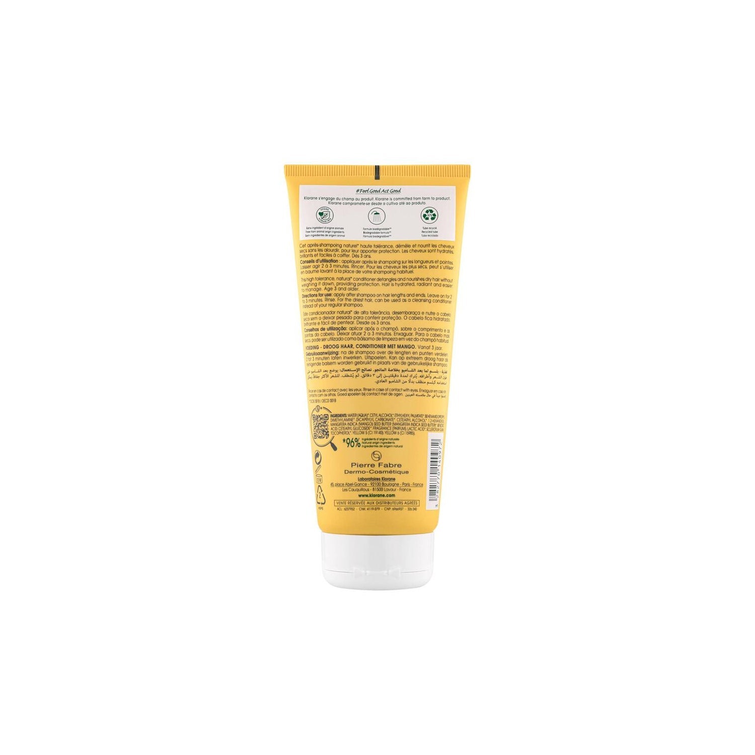 Klorane Acondicionador al Mango 200ml