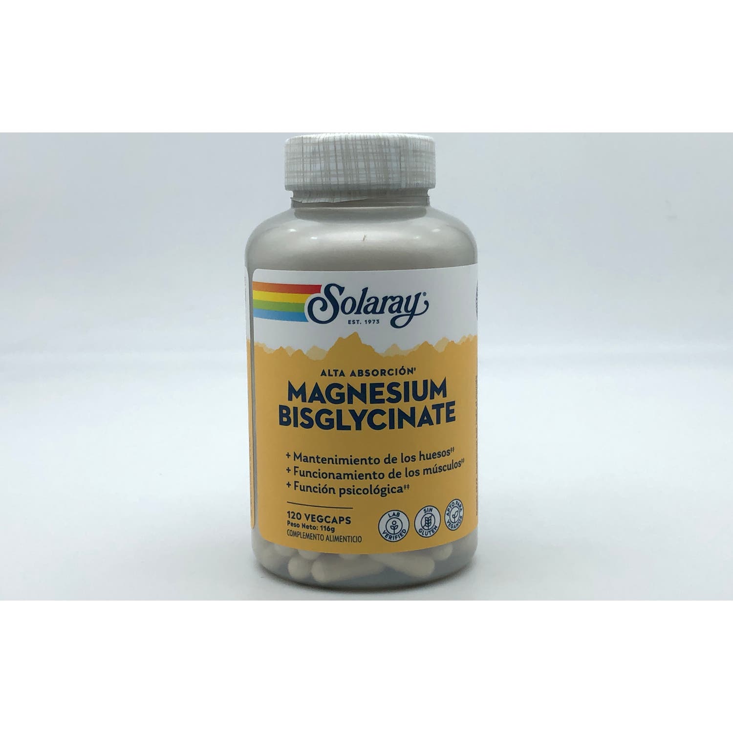 Solaray Magnesium Bisglycinate 350mg 120caps