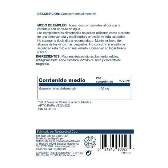 Solaray Magnesium Bisglycinate 350mg 120caps
