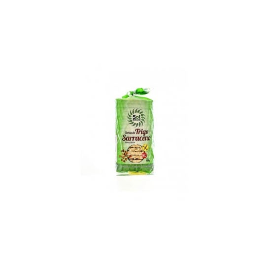 Solnatural Tortitas Trigo Sarraceno sin Gluten Bio 100 g