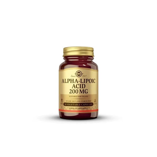 Solgar Ácido Alfa-Lipoico 200mg 50vcaps