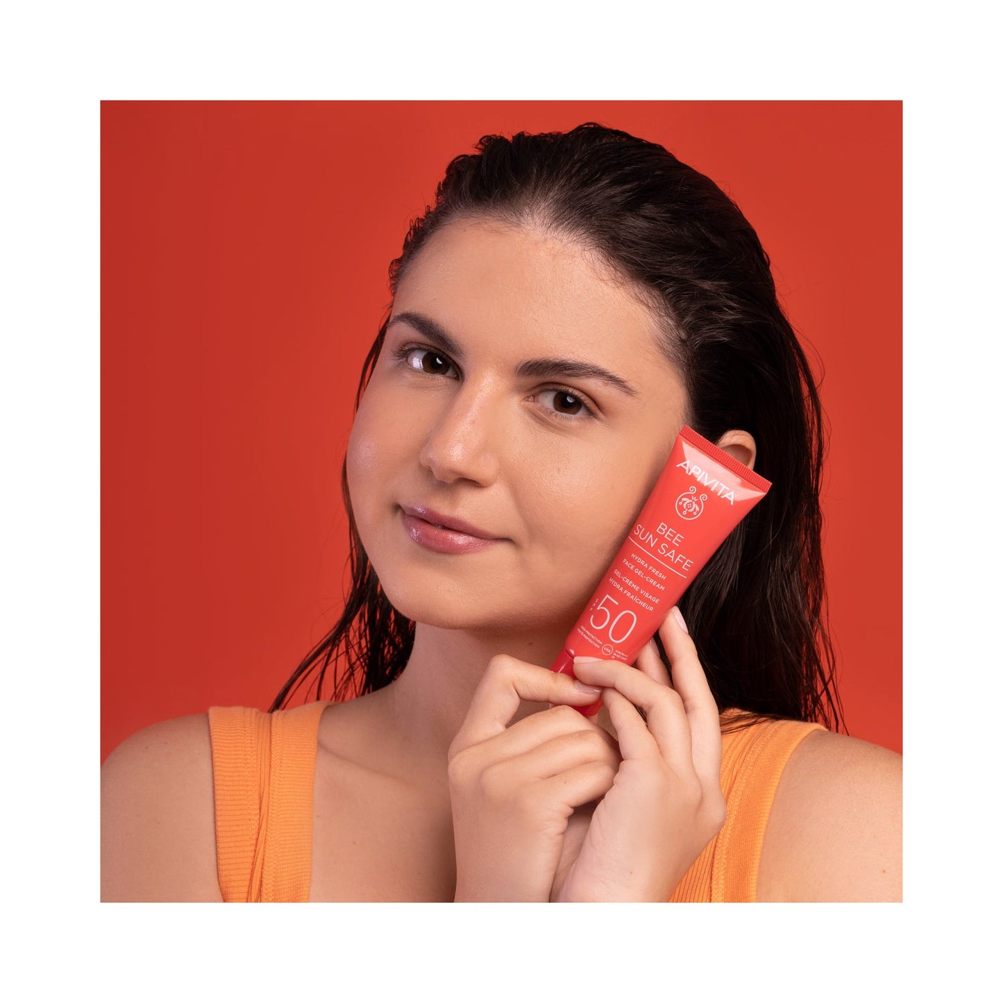 Apivita Bee Sun Safe Hydra Fresh Gel-Crema Facial SPF50 50 ml