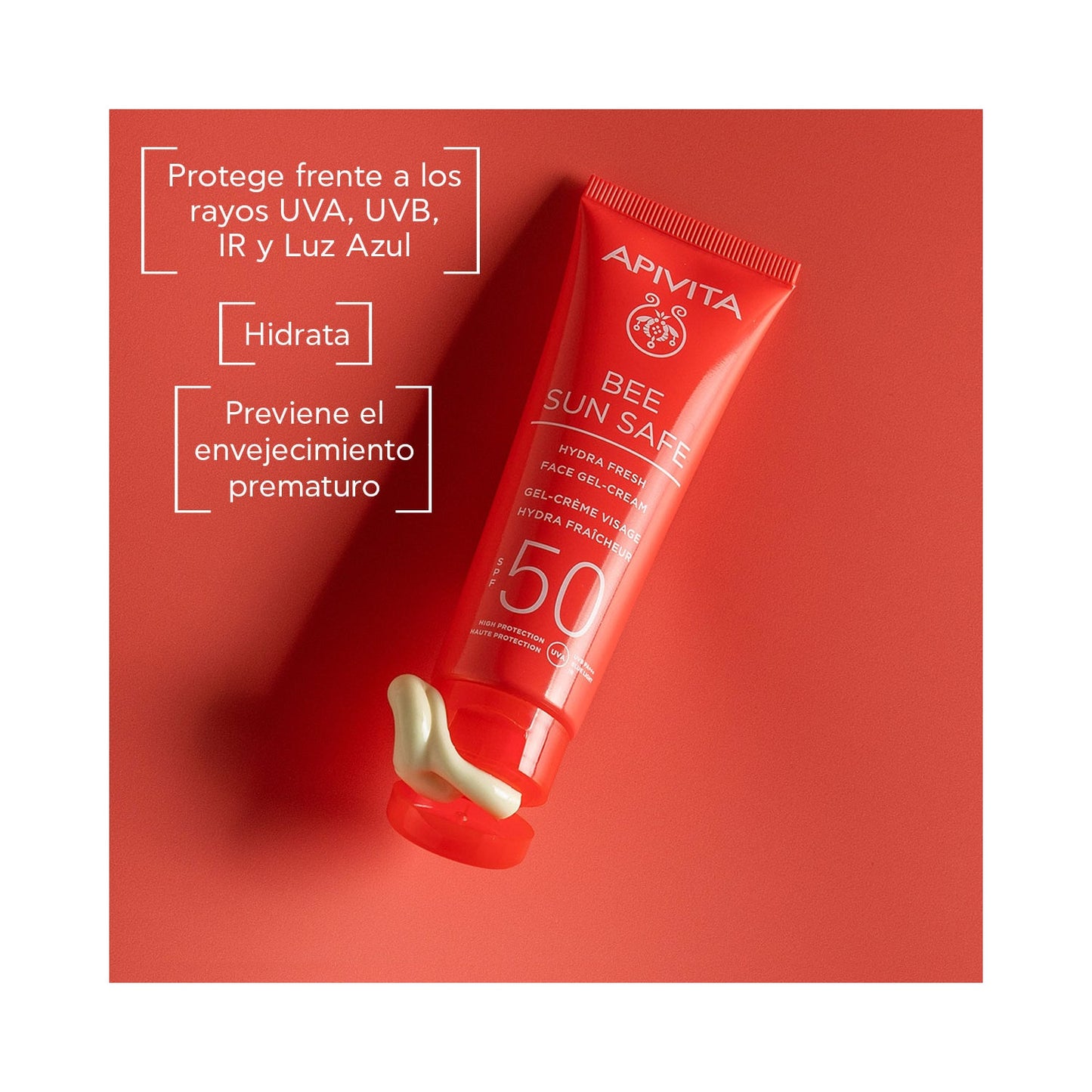 Apivita Bee Sun Safe Hydra Fresh Gel-Crema Facial SPF50 50 ml