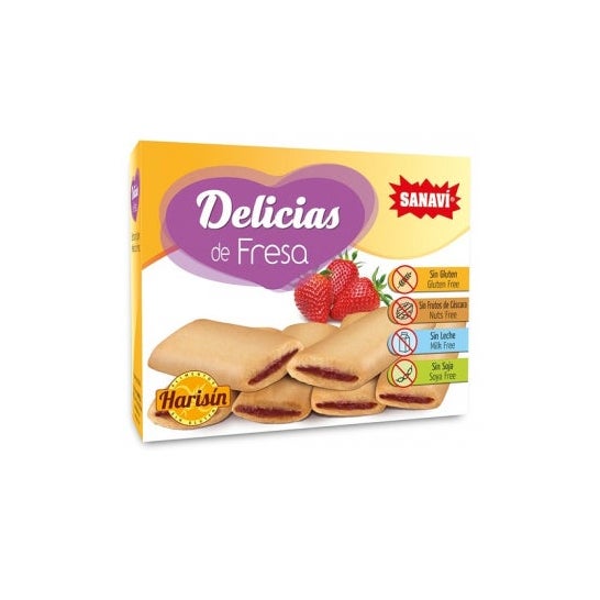 Sanavi delicias Fresa sin Gluten 150g