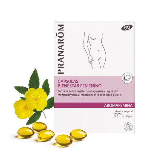 Pranarôm Aromafemina Cápsulas Bienestar Femenino BIO 30caps
