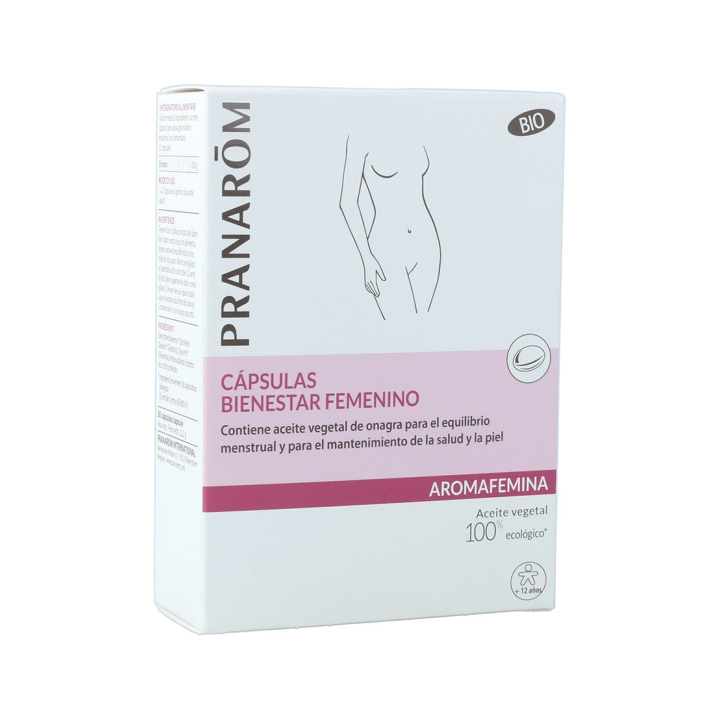 Pranarôm Aromafemina Cápsulas Bienestar Femenino BIO 30caps