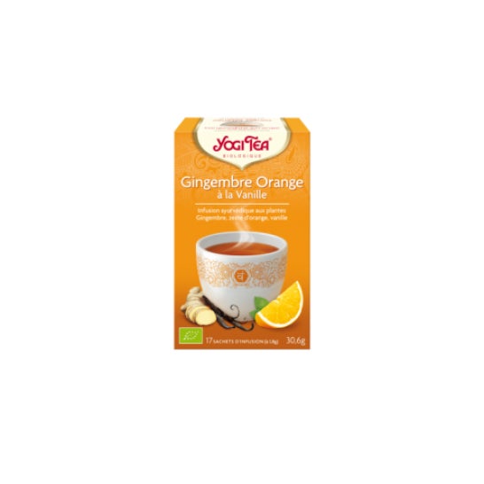 Yogi Tea Naranja Jengibre - Vainilla 17 sobres 30,6G