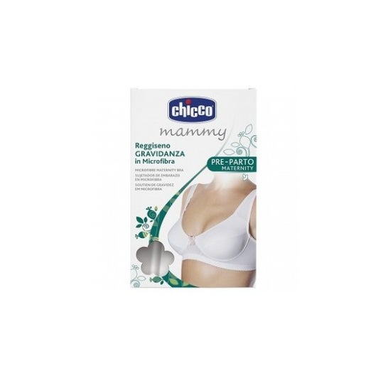 Chicco Mammy Sujetador de Embarazo Microfibra Blanco 3C 1ud