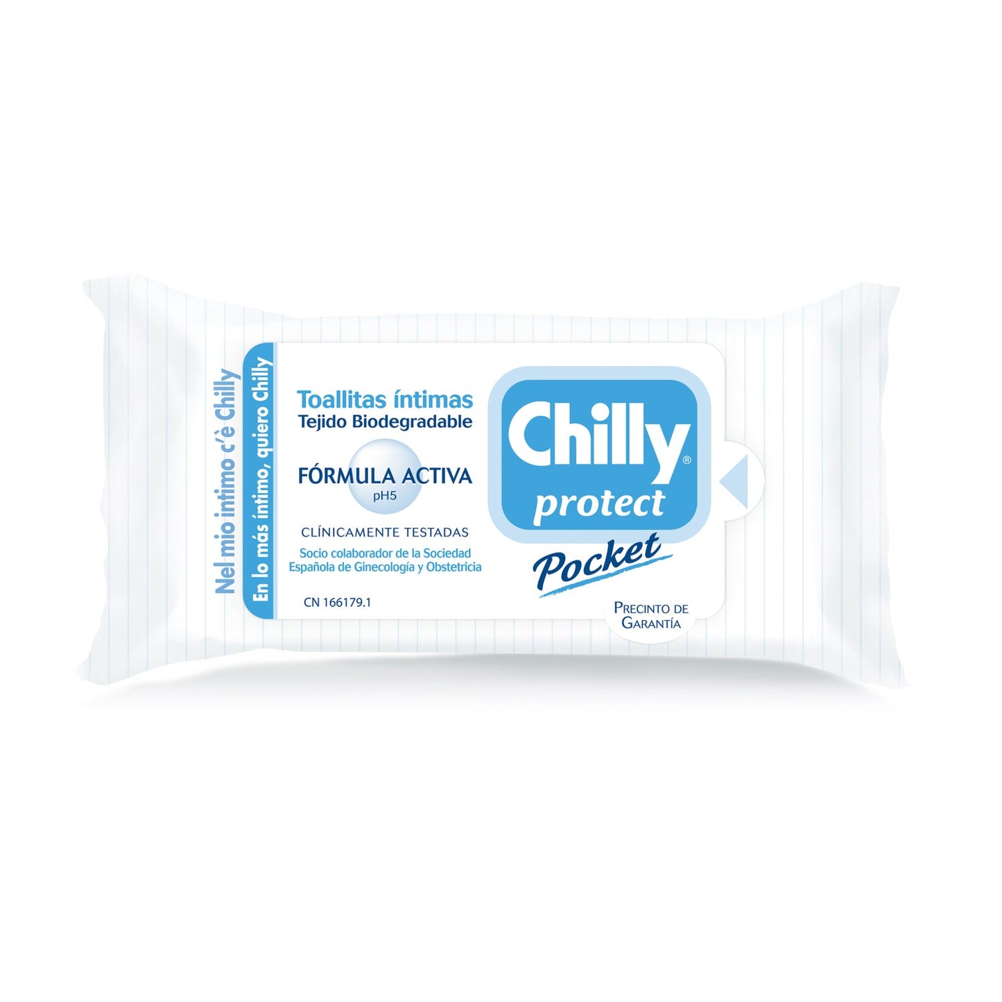 Chilly® Pocket toallitas protect 12uds