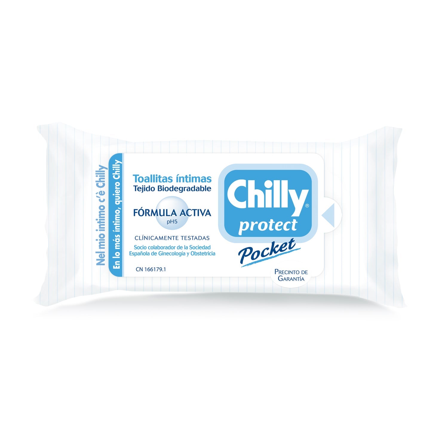 Chilly® Pocket toallitas protect 12uds
