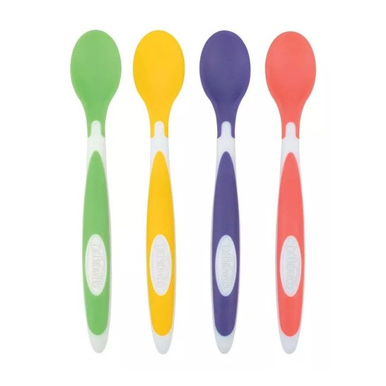 Dr Browns Pack Cucharas Colores +4M