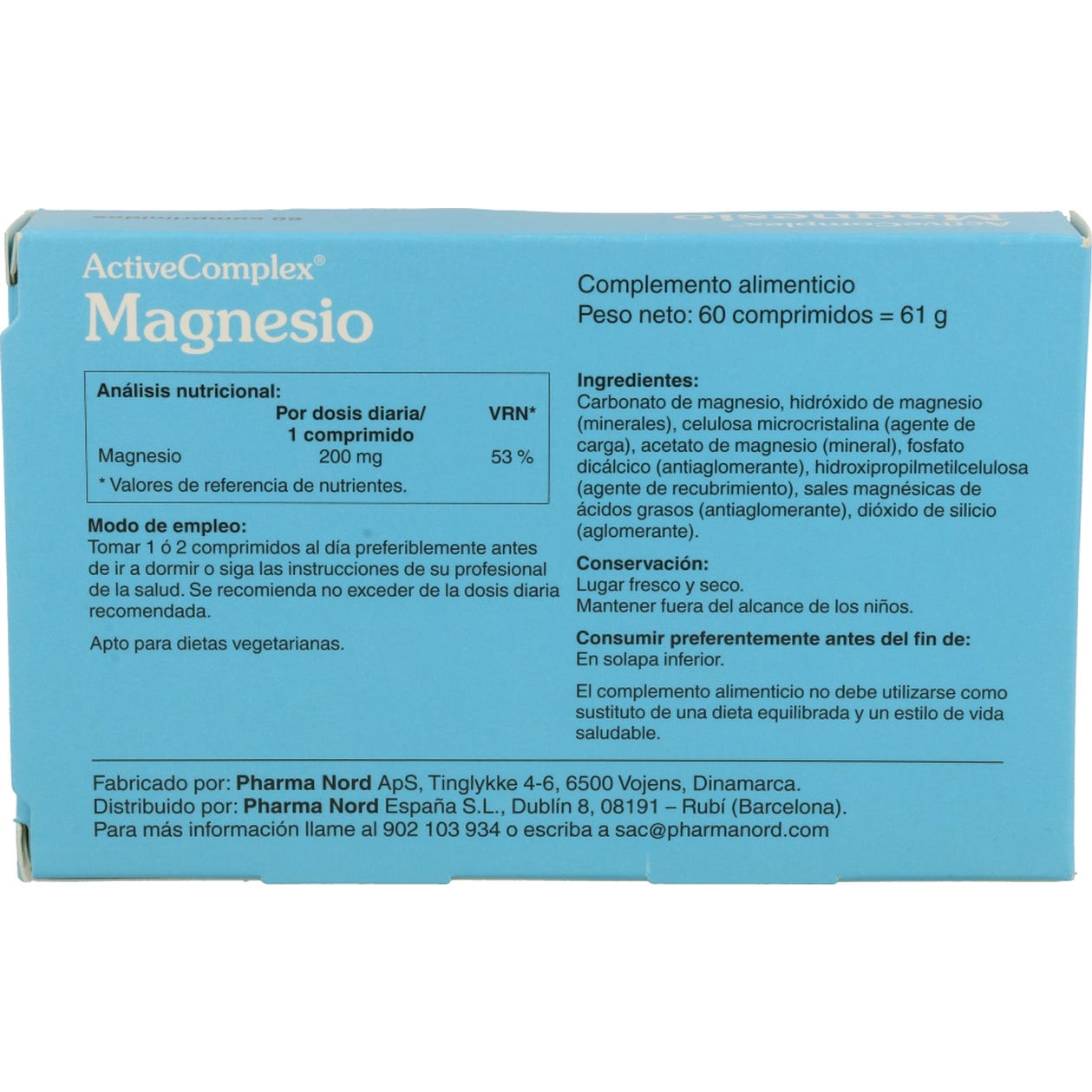 ActiveComplex® Magnesio 60comp